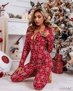 Lasaky - Christmas Plaid Functional Button Flap Adult Pajama Onesie Old Navy Christmas Pajamas, Adult Christmas Pajamas, Pajama Onesie, Christmas Loungewear, Navy Christmas, Christmas Fits, Adult Pajamas, Christmas Outfits Women, Christmas Plaid