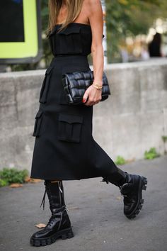 Converse Outfits, Tumblr Outfits, Black Women Fashion, All Black Outfit, Street Chic