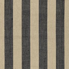 black and white striped fabric with vertical stripes on the bottom, in an upholstered pattern