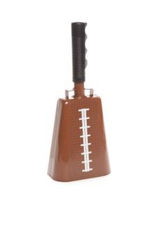 a football shaped bottle opener on a white background