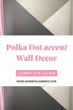 polka dot accent wall decor complete guide