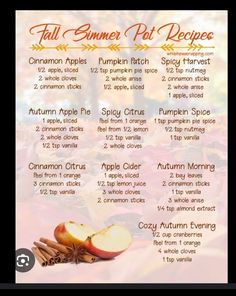 an apple cider recipe for fall