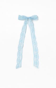 Add a delicate touch to your hairstyle with the Light Blue Lace Bow Barrette from LA Hearts. Featuring an intricate lace bow design in a soft blue hue, this barrette is perfect for adding a hint of elegance to any outfit.


	Delicate lace fabric
	Barrette closure Coquette Light Blue, 70s Headband, Descendants Dr, Blue Hair Bow, Costal Cowgirl, Bow Garland, Blue Hair Bows, Concert Ideas, Light Blue Hair