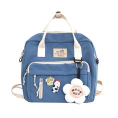 PRICES MAY VARY. 🌎 Material: The cute messenger bag made of high-quality nylon material, smooth and wear-resistant surface, high-quality smooth zipper, easy to open or close, high-quality stitching for long-lasting durability. 🌎 Size: This kawaii crossbody bag size is 31*10*27cm/12.20*3.94*10.63in, medium size, with enough storage space, easy to carry pad, phone, wallet, cosmetics and other items. 🌎 Structure: The messenger bag aesthetic consists of a zippered main pocket, two front zippered Cute Messenger Bags, Cute School Bags, Kawaii Backpack, Japanese Bag, Aesthetic Bags, Girl Backpacks School, Sac Lunch, Estilo Preppy, Cute Backpacks