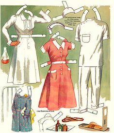 an old fashion sewing pattern from the 1950's