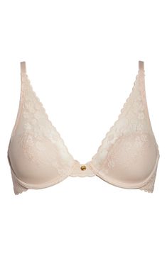 Exceptional fit and support in a convertible design with Natori's signature lace that adds a little romance to the everyday. Style Name:Natori Cherry Blossom Convertible Underwire Bra. Style Number: 5689499. Feminine Full Coverage Bra With Lace Closure, Elegant Full Cup Nursing Bra With Delicate Lace, Elegant Full Cup Lace Nursing Bra, Elegant Pink Bra With Delicate Lace, Feminine Lace Closure Push-up Bra, Elegant Pink Nursing Bra With Removable Pads, Elegant Pink Underwire Nursing Bra, Elegant Full Coverage Pink Bra, Elegant Fitted Nursing Bra With Delicate Lace