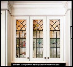 Kitchen Window Designs, Bakers Rack Coffee Bar, Leaded Glass Cabinet Doors, Kitchen Window Ideas, Leaded Glass Cabinets, Stained Glass Cabinets, Modern Kitchen Window, Glass Upper Cabinets, Glass Kitchen Cabinet