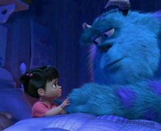 Monsters Inc, Blue, Monsters Inc.