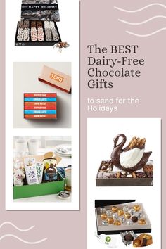 the best dairy - free chocolate gifts to send for the holidays