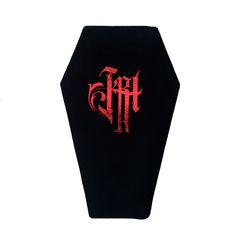 Reby Hardy Monogram Coffin Jewellery Box Mysticum Luna Reby Hardy, Gothic Queen, Gothic Rings, Bags Logo, Gothic Jewelry, Rings Necklaces, Soft Velvet, Jewelry Box, Gift Ideas