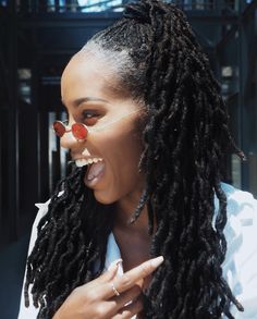 Loc Inspiration, Happiness Is A Choice, Natural Hair Beauty, Hair Locks, Coily Hair, Sisterlocks, Dreadlock Hairstyles, Locs Hairstyles, Full Of Love