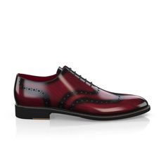 Formal Red Pointed Toe Oxfords, Red Pointed Toe Oxfords For Formal Occasions, Formal Red Wingtip Oxfords, Red Wingtip Oxfords For Business, Red Wingtip Oxfords For Formal Occasions, Elegant Red Fitted Oxfords, Elegant Red Oxfords For Party, Red Fitted Elegant Oxfords, Elegant Fitted Red Oxfords