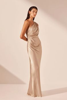 LA LUNE GATHERED ONE SHOULDER MAXI DRESS | GOLD | DRESSES | SHONA JOY – Shona Joy International Floor-length Ruched One Shoulder Dress For Gala, Ruched One-shoulder Floor-length Dress For Gala, Ruched One Shoulder Floor-length Dress For Gala, One Shoulder Ruched Satin Maxi Dress, Glamorous Gold One-shoulder Dress For Gala, Glamorous Gold One-shoulder Dress For Formal Events, Glamorous Gold One-shoulder Formal Dress, Elegant Gold One-shoulder Dress For Gala, Elegant Gold One Shoulder Dress For Evening