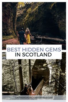 the best hidden gems in scotland with text overlay that reads best hidden gems in scotland