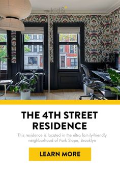 the 4th street residence in new york city, ny is featured on this page for an article