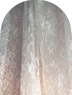 Elegant Lace Veil With Lace Trim, Elegant Cream Lace Tulle Fabric, Elegant Delicate Lace Veil, Elegant Wedding Tulle Fabric With Lace Trim, Cream Tulle Fabric With Lace Trim, Cream Lace Tulle Fabric With Lace Trim, Elegant Cream Tulle Fabric With Scalloped Lace, Cream Tulle Fabric With Scalloped Lace, Elegant Crochet Lace Tulle Fabric