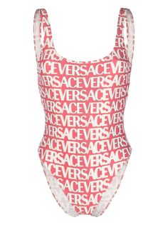 Versace
Allover logo-print swimsuit
🛒🛍Shop Now:50% OFF
Versace's Allover graphic – a bold pattern consisting of repeating logos – decorates this swimsuit, enhanced by metallic gold threads. The silhouette is comparatively classic, with a scoop neck and low back.

Made in Italy

Highlights:
fuchsia pink/ivory white
stretch-design
all-over logo print
square neck
V-back
sleeveless
Be mindful to try on swimwear over your own garment Versace Swimsuit, Camo Bathing Suit, Swimsuit Pink, Versace Pink, High Cut Swimsuit, Versace Logo, Vintage Swimsuit, Pink Ivory, Versace Outfit