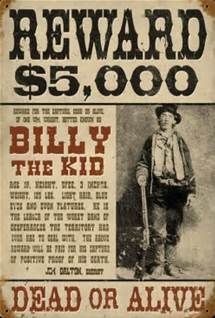 Old West Wanted Posters - Bing Images Old West Outlaws, Old West Photos, Billy Kid, Wild West Party, Billy The Kid, Wanted Poster, Wilde Westen, American Frontier, Billy The Kids