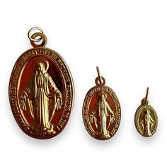 Enhance your spiritual journey with our Gold Plated Miraculous Medal Pendant from Rome, blessed by the Pope. Shop now for authentic Catholic gifts like Miraculous Medals, Vatican souvenirs, and religious jewelry. Free UPS shipping on eligible orders Spiritual Jewelry With Miraculous Medal As Gift, Spiritual Engraved Oval Pendant Jewelry, Engraved Spiritual Medallion Jewelry, Engraved Oval Pendant Spiritual Jewelry, Gold Spiritual Jewelry And Charms For Blessing, Spiritual Jewelry With Miraculous Medal For Blessing, Saint Catherine, Saint Peter Square, Divine Protection