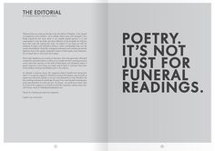 Layout | Eye Magazine Poetry Layouts | Layman's layout Poem Design Layout, Chapbook Design, Illustrated Poetry, Eye Magazine, Clean Typography, Buch Design