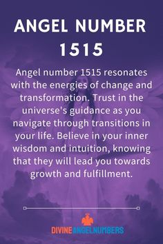 Explore the significance of #AngelNumber1515, signaling a time for positive change and transformation in your life. Trust in the process of growth, and allow yourself to evolve into your fullest potential. #Change #Transformation Time Numbers Meaning, 1515 Angel Number Meaning, 1515 Meaning, 1515 Angel Number, Dragon Spells, Angel Number 1, Seeing Repeating Numbers, Repeating Numbers, Twin Flame Reunion