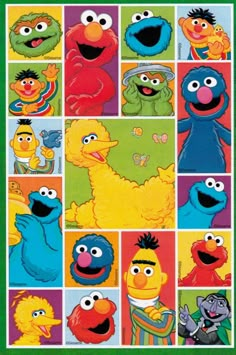 the sesame street sticker album