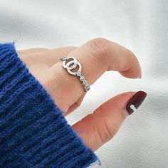 Silver Band Ring, Silver Band, Lany