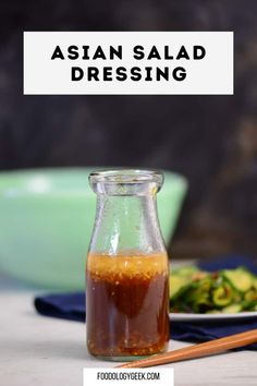 Asian Ginger Dressing, Toasted Sesame Dressing, Sesame Dressing Recipe, Napa Cabbage Recipes, Salat Bowl