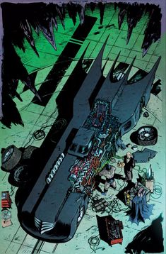 the cover to batman's dark knight comics