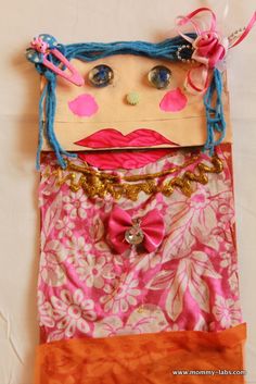 an image of a doll made out of fabric