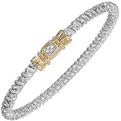 What could be sweeter than treater yourself to some gorgeous jewelry?! Vahan has plenty of amazing pieces for you to choose from! This beauty is composed of crisp sterling silver and rich 14k yellow gold. The design on top resembles a caramel candy but this one has diamonds inside instead of sweets. Indulge in some sweets that won't give you cavities! Silver Diamond Bracelet, Expensive Diamond, Expensive Jewelry Luxury, Caramel Candy, Expensive Jewelry, Gorgeous Jewelry, Cavities, Silver Bracelets, Sterling Silver Bracelets