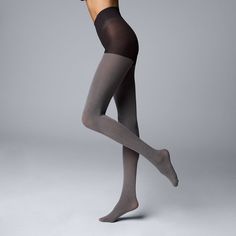 Slip into these women's Simply Vera Vera Wang opaque 90D control top tights to achieve a sleeker physique. Slip into these women's Simply Vera Vera Wang opaque 90D control top tights to achieve a sleeker physique. FEATURES Smooth, sleek coverage 4-way stretch 3-in. comfort waistband 90 denierFABRIC & CARE Nylon & spandex Machine wash Imported Color: Grey. Gender: female. Age Group: adult. Gray Compression Tights With Elastane, Gray Compression Elastane Tights, Compressive Gray Elastane Tights, High Stretch Gray Elastane Tights, Gray Stretch Tights, Fitted Gray Elastane Tights, Gray Tights, Vera Wang Collection, Accessories Guide