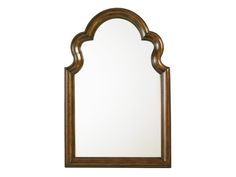 an ornate mirror is shown against a white background