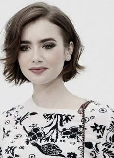 Short Hair Cuts For Round Faces, Short Hair Styles For Round Faces, Hairstyles For Round Faces, Lily Collins, Christina Aguilera, Short Hair Cuts For Women, Hair Today