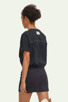 Made from a lightweight and breathable fabric, the YPL Drawstring Short Sleeve ensures maximum air circulation. The drawstring design at the waist offers a custom fit for your body shape. Show off your unique style with the iconic YPL logo printed on the front.