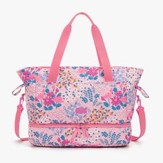 *The Wanderland Travel Duffle is machine washable. Dimension: 46(L)x 23(W) x 37(H) cm/ 18.1 x 9.05 x 14.56 inch Weight: 600g/ 1.1lb 3D-Knit quilted surface Large opening design Consciously crafted with soft, water-resistant and durable polyester materials Exterior: Two side slip pockets; A front zip compartment with two pockets and one pen slip; A hidden back zip pocket; Interior: A main zip compartment with one small pocket and one laptop compartment; Comfortable top handle/ Detachable and adju Pastel Garden, Quick Weekend Getaways, Weekender Bags, Suitcase Handle, Opening Design, Camping Bag, Soft Water, Travel Duffle, Hospital Bag