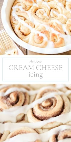 the best cream cheese icing recipe is so easy to make and it's delicious