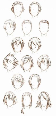 H Male Pants Drawing Reference, Boy Hair Drawing, Drawing Male Hair, Male Hairstyles, Pelo Anime, Drawing Hair Tutorial, Manga Hair, Hair Sketch