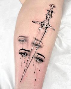 Dagger Tattoo Ideas, Heart Dagger Tattoo, Lady Of Sorrows