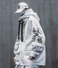 Top Seller for Niepce Men's Techwear Atom Bomb Cyberpunk Hoodie Urban Hip Hop Outdoor Jacket, Womens jacket Cyberpunk Hoodie, Techwear Hoodie, Techwear Men, Cyberpunk Techwear, Techwear Jacket, Techwear Streetwear, Zip Up Windbreaker, Urban Hip Hop, Space Fashion