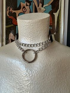 The Sabrina Choker, perfect for alt style, these chic statement necklaces add a fashionable touch to your wardrobe. This item is brand new! Alt Style, Statement Necklaces, Pitcairn Islands, O Ring, Caribbean Netherlands, Choker, Statement Necklace, Necklaces, Brand New