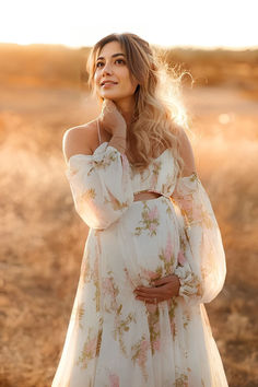 Occasion: Photoshoot, baby shower, daily, going out, party, holiday, vacation
Style: Elegant
Color: White
Season: Spring, autumn, summer
Decoration: Cut out, backless, cami, big swing, spaghetti strap
Material: Chiffon
Pattern: Floral
Neckline: Boat neck
Sleeve length : Long sleeve
Sleeve type : Lantern sleeve Bohemian Maternity Photos, White Maternity Dress Photo Shoots Beach, Fitted Bohemian White Maternity Dress, Flowy Lace Maternity Dress, Summer Maternity Off-shoulder Maxi Dress, Flowy Off-shoulder Maternity Maxi Dress, Boho Maternity Photos, Bohemian Maternity, Gender Reveal Outfits