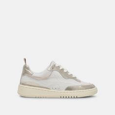 White And Gold Sneakers, Gold Sneakers, Gold Leather, Grey Leather, Off Duty, Walk On, Sneakers White, White Leather, Soft Leather