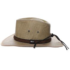 Woven Matte Toyo Safari Hat with Removable Chin Strap - DPC Global Safari Hat Dorfman Hat Co. MS530-TP3 Taupe Large Western Sun Hat With Flat Bill For Vacation, Western Style Flat Bill Sun Hat For Vacation, Adjustable Natural Flat Bill Hat, Western Style Adjustable Panama Hat With Flat Bill, Adjustable Straw Fedora For Rodeo, Leather Country Hat For Summer, Country Style Leather Hats For Summer, Brown Flat Bill Fedora For Vacation, Summer Leather Country Hat