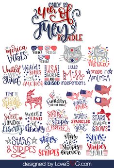 an american flag design with the words and symbols