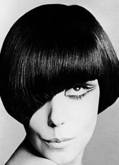 Mary Quant 60s Mod Hairstyles, Fashion Designers Famous, Diy Haircut, Linda Evangelista