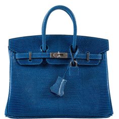 Mykonos Blue, Saturated Blue, Hermes Birkin 25, Looks Chic, Perfect Bag, Solid Metal