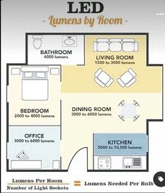 a floor plan for a bedroom and living room