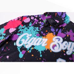 Custom Stitched Splashes Graffiti Pattern White-Light Blue 3D Sports Pullover Sweatshirt Hoodie