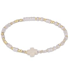 Enewton Egirl Hope Unwritten Signature Cross Bracelet - Eden Lifestyle Gold Bracelets Stacked, Hope Bracelet, Christian Bracelets, Preppy Jewelry, Wishlist 2024, Jewelry Accessories Ideas, Bracelet Ideas, Jewelry Lookbook, Cross Bracelet